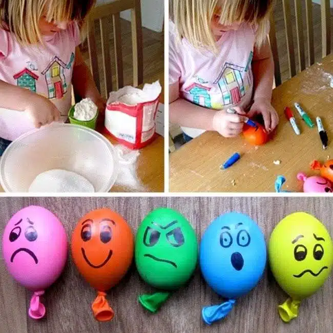 العاب اطفال مفيدة وتعليمية: بالونات الضغط
