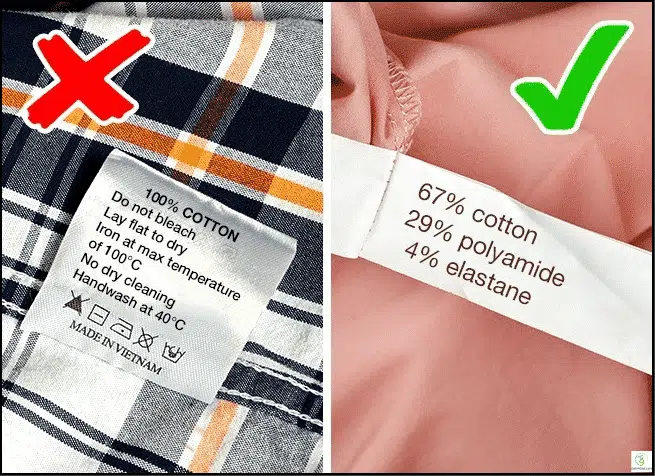 8 خطوات لكشف سوء الجودة عند شراء الملابس