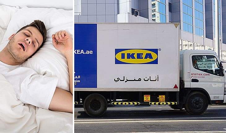 فقط في الإمارات.. النوم في الشارع برعاية "إيكيا"