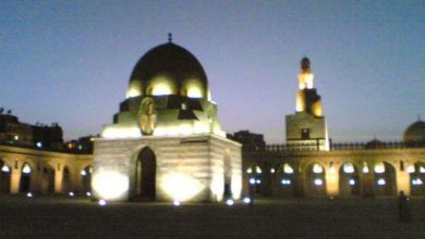 صلاة العيد جامع أحمد بن طولون
