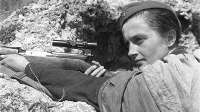 لودميلا.. قناصة شابة أنهت حياة 309 نازي في الحرب العالمية الثانية