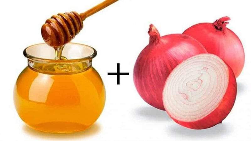عصير البصل والعسل لعلاج تساقط الشعر وتعزيز نموه