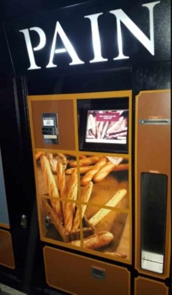 آلة بيع الخبز الفرنسي 
