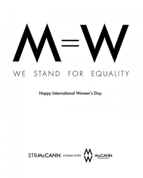 إعلانات إبداعية للاحتفال باليوم العالمي للمرأة 