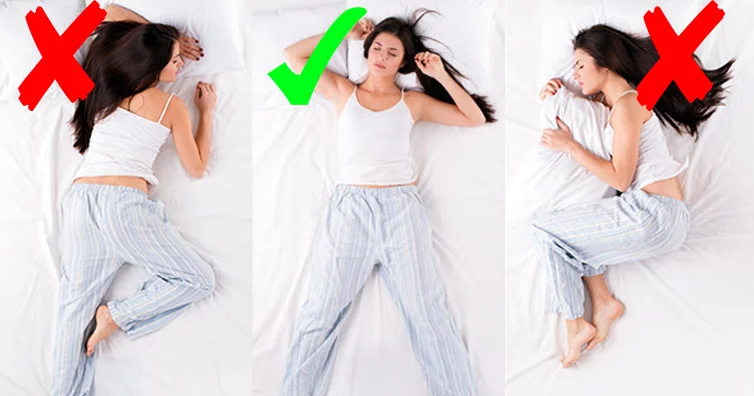 لماذا يفضل النوم على الظهر على وضعيات الاستلقاء الأخرى؟