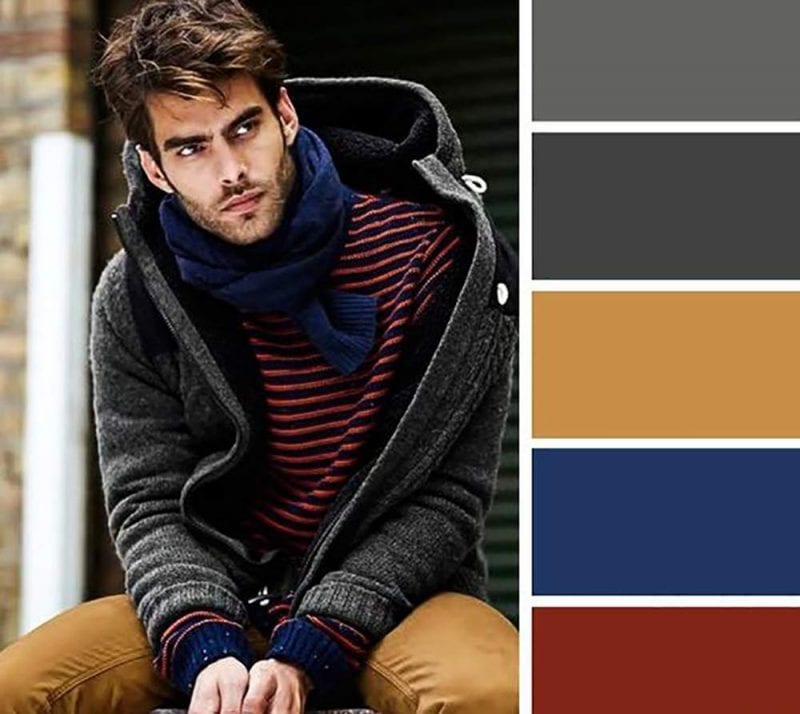 صور لأفضل ألوان ملابس متناسقة للرجال