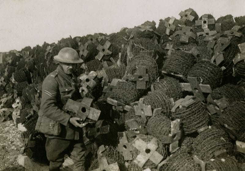 التكنولوجيا المستخدمة خلال الحرب العالمية الأولى