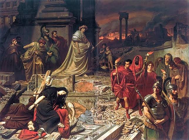 نيرون.. الإمبراطور الذي أحرق روما لسبب عجيب