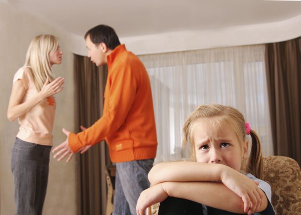 تأثير الطلاق على الأطفال
