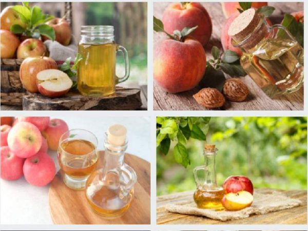 علاج حكة فروة الرأس بخل التفاح