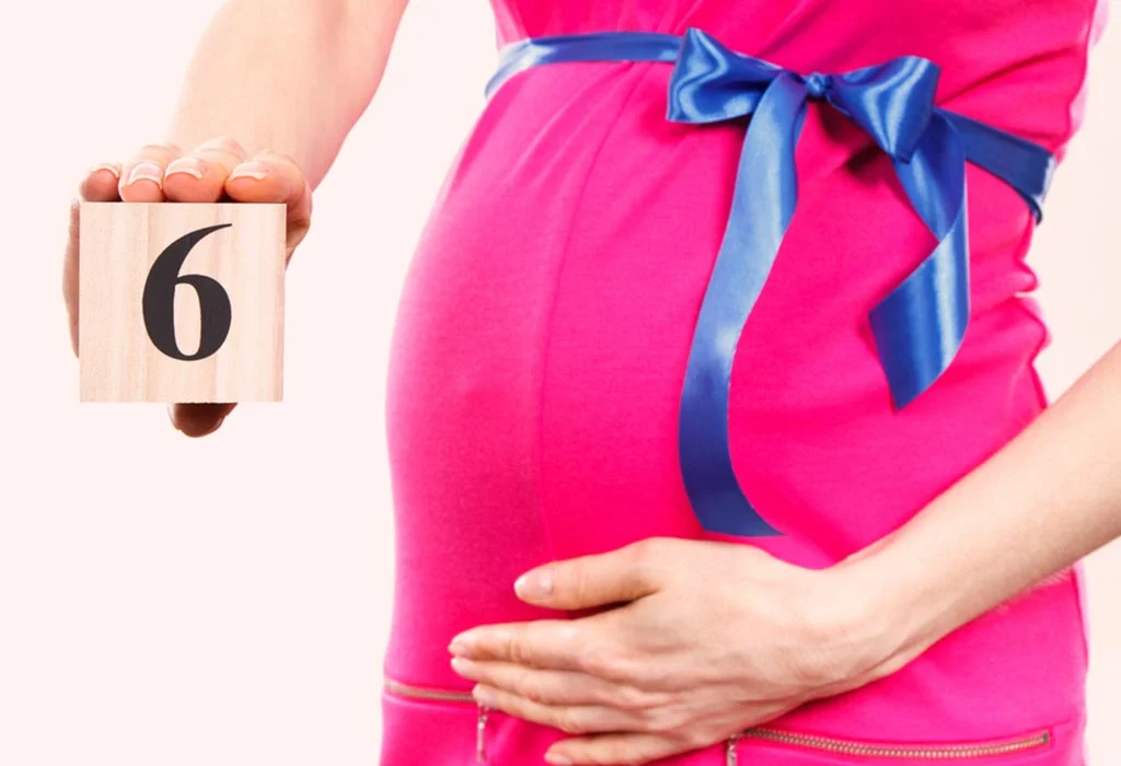 الجنين في الشهر السادس من الحمل   