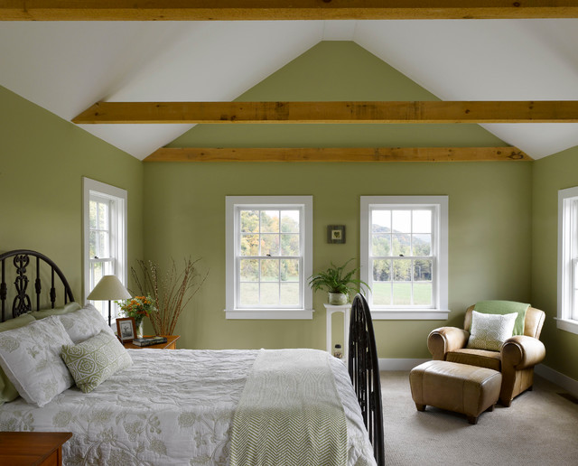 أفضل ألوان غرف النوم- اللون الأخضر