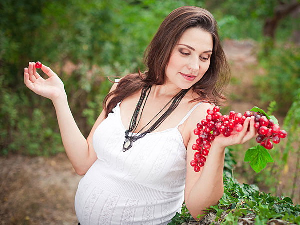 العنب للحامل
