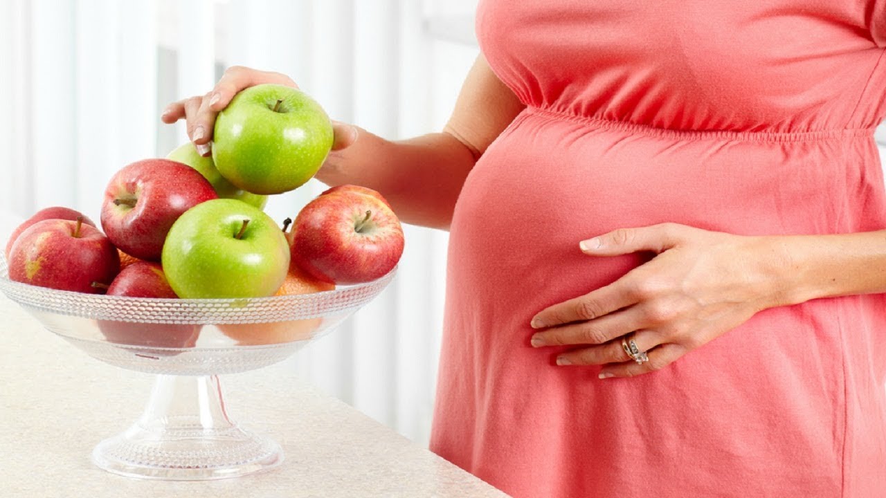 التفاح للحامل