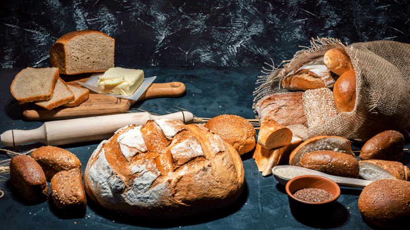 جدول السعرات الحرارية في الخبز