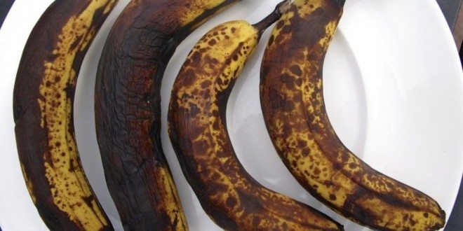 فوائد جمة لسواد الموز