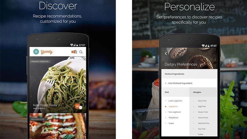 أفضل تطبيقات أندرويد للوصفات والطهي