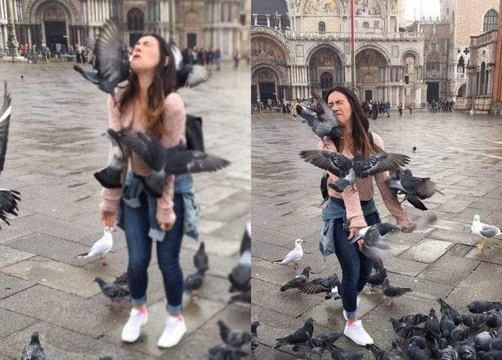 صور طريفة لأشخاص لا يمروا بأفضل أيامهم