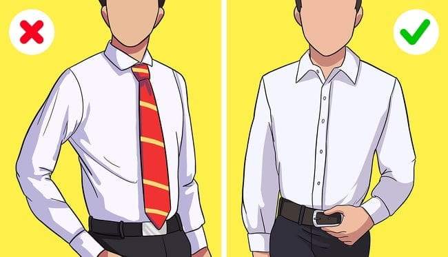قواعد الملابس التي يجب أن يعلمها الجميع