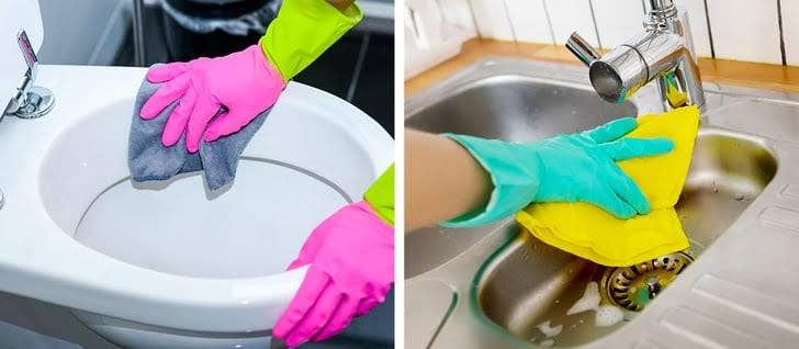 متى يصبح تنظيف المنزل مضرا بالصحة؟