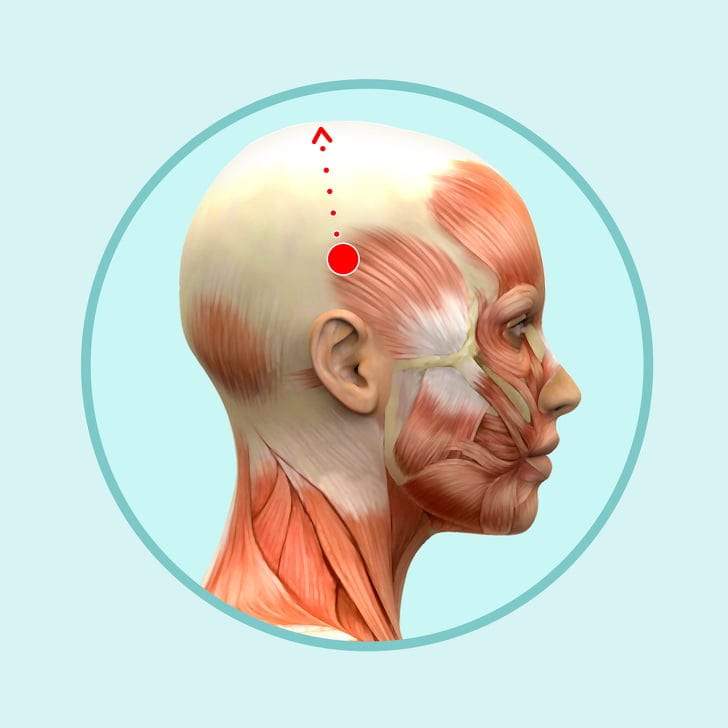 أسهل طرق تدليك الرأس للوقاية من تجاعيد الوجه