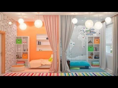 صور ديكورات غرف نوم للأطفال مشتركة للجنسين مع أفضل الأفكار لتصاميم مميزة