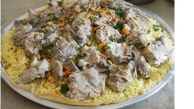 طريقة عمل المنسف