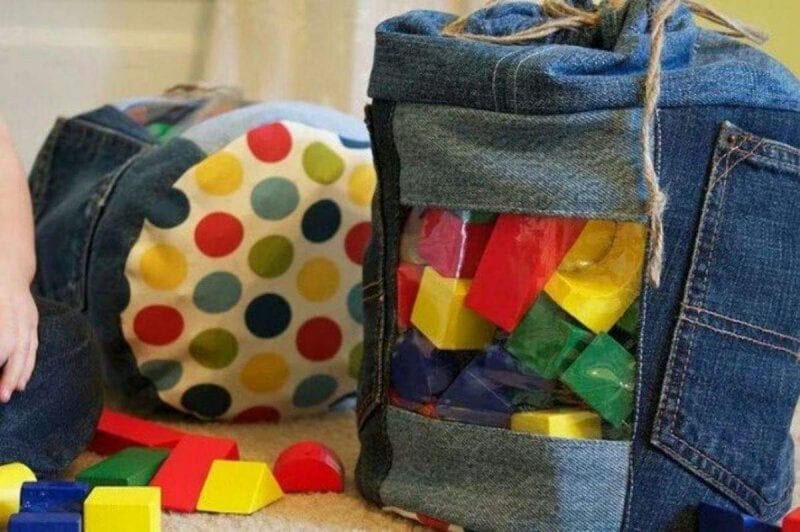 حيل إبداعية للاستفادة من الجينز القديم في المنزل