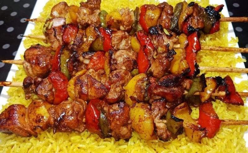 تتبيلة الشيش طاووق