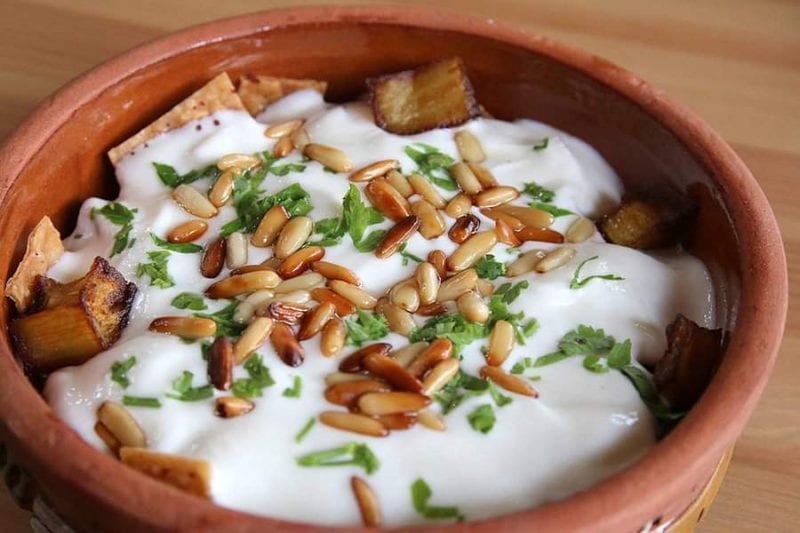 طريقة عمل فتة الباذنجان