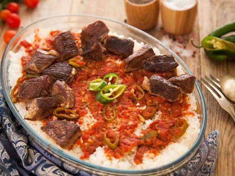 طريقة عمل الثريد بالحم