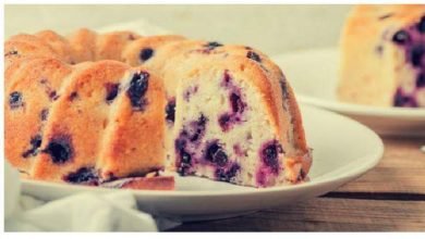 طريقة عمل كيكة الليمون والتوت