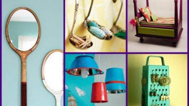ديكورات منزلية مبهرة عبر أشياء قديمة مهملة
