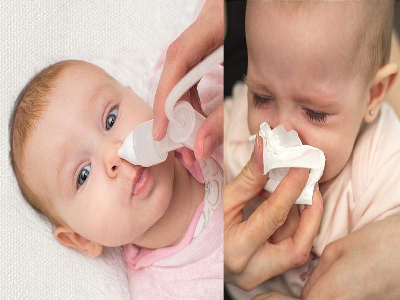 طرق طرد البلغم للرضع