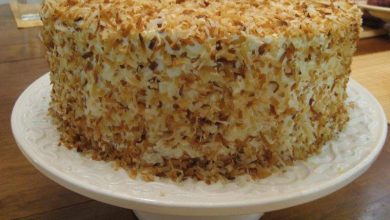 طريقة عمل كيكة جوز الهند