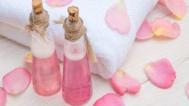 ماء الورد وعصير الليمون للبشرة