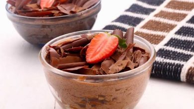 طريقة عمل بودنج الشوكولاتة بالبسكويت