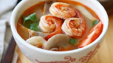 طريقة عمل شوربة الجمبري