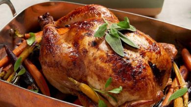 طريقة عمل الفراخ المحشية بالفريك