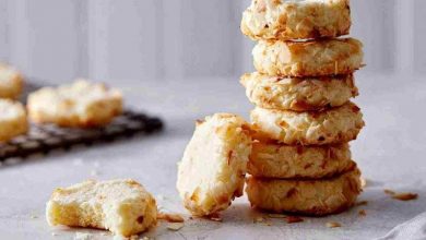 طريقة عمل بسكويت جوز الهند