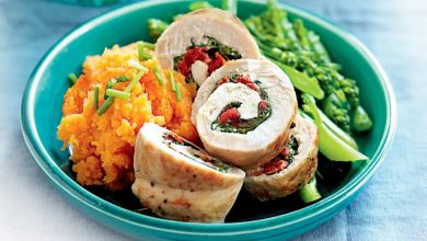 طريقة عمل تشيكن رول بالجبنة