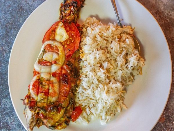 طريقة عمل سمك مسكوف في الفرن