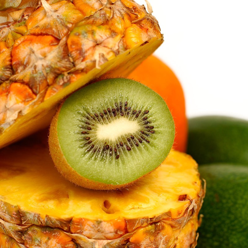 رجيم الكيوي والأناناس