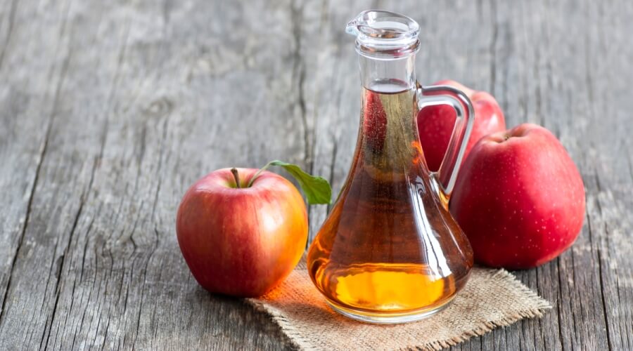 خل التفاح لعلاج فرط تعرق اليدين