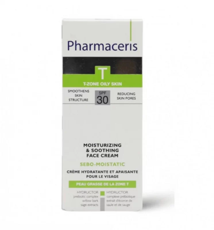 أفضل 15 مرطب للبشرة الدهنية رخيص مرطب فارماسيرز Pharmaceris 30