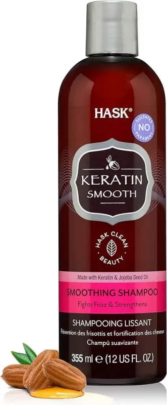 أفضل 10 أنواع شامبو كيراتين في الصيدلية Keratin Shampoo Hask شامبو كيراتين هاسك