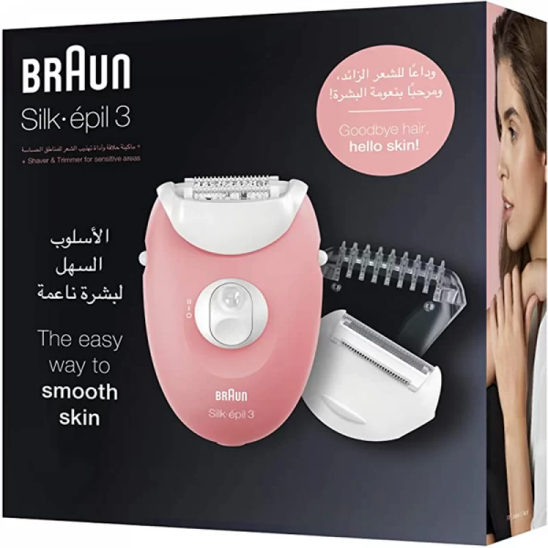 ماكينة braun silk epil 3