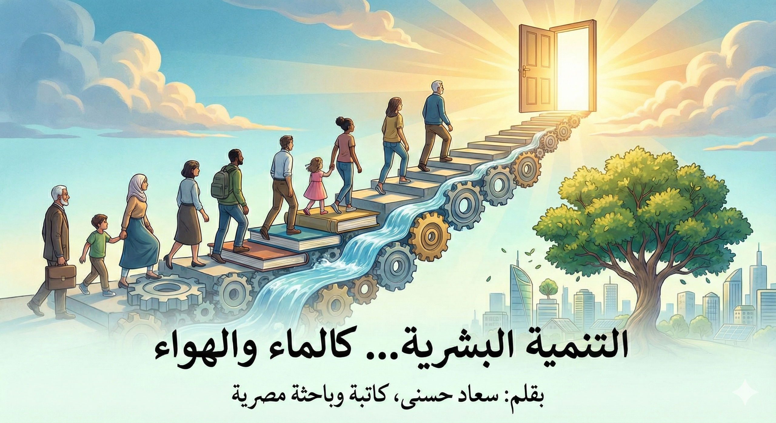 التنمية البشرية… كالماء والهواء